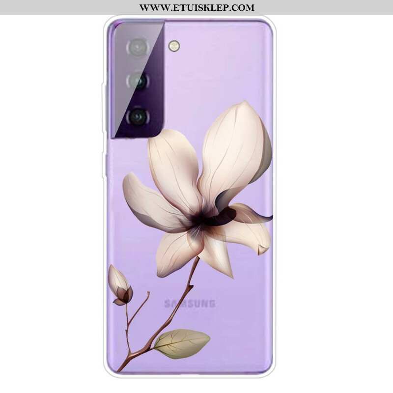 Etui do Samsung Galaxy S21 5G Przejrzysty Jeden Kwiat